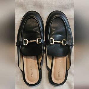 Sincerly Jules Black Loafers